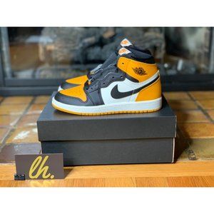 Size 12c PreSchool Air Jordan 1 Retro High OG “Taxi” Basketball Sneakers AQ2664-